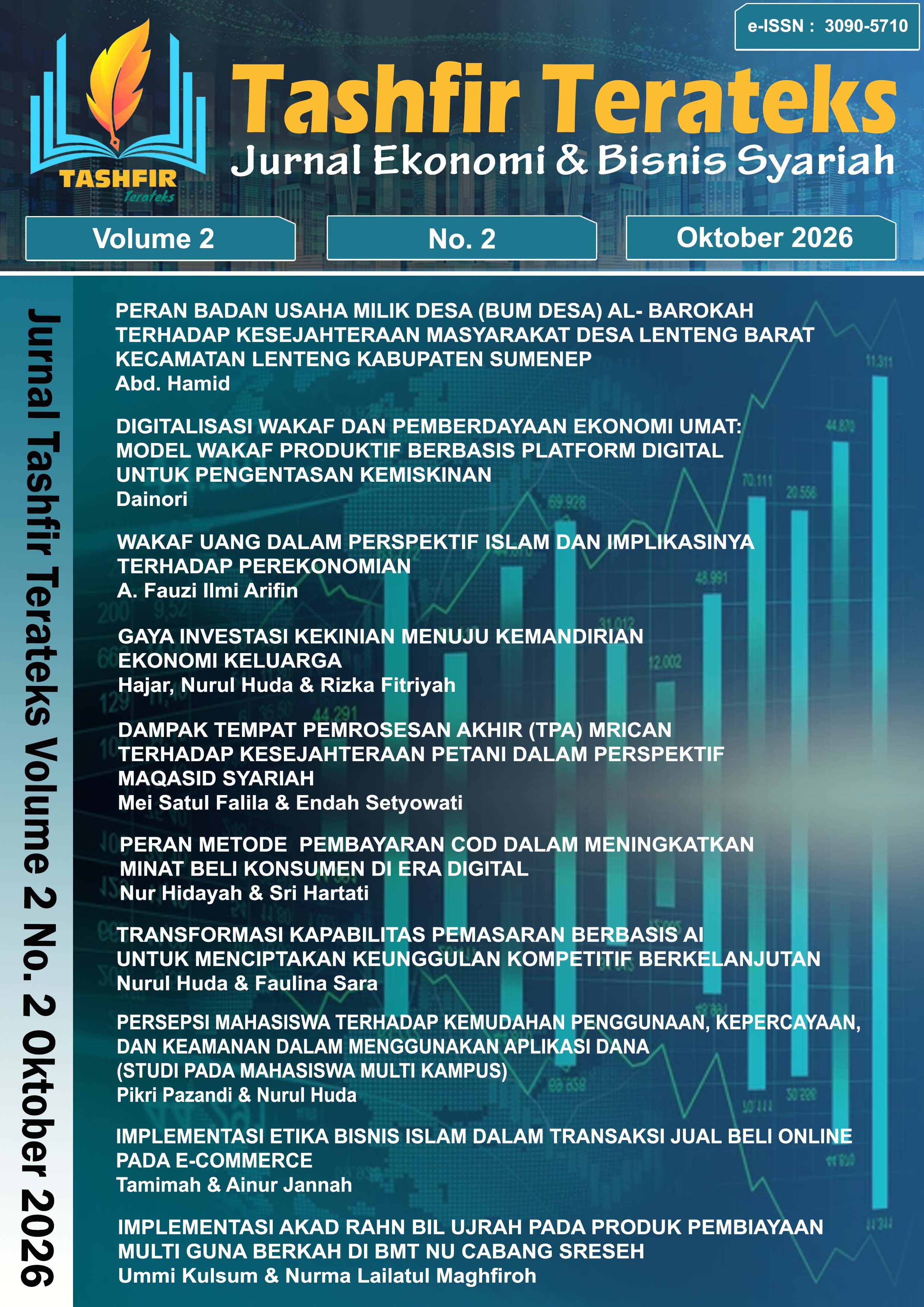 					View Vol. 2 No. 2 (2026): Oktober
				
